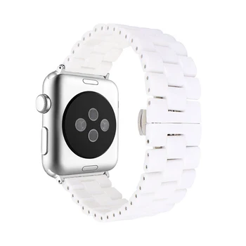 Ceramica curea pentru apple watch 5/4/3/2/1 apple watch band 44mm 40mm 42mm 38mm iwatch brățară Fluture catarama curea