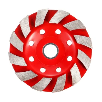 1 buc 100 mm/5mm grosime Spirala-tip Segment de Diamant Disc de Roată Castron Cupa de Slefuire Beton, Marmura Granit Lustruit Tampoane