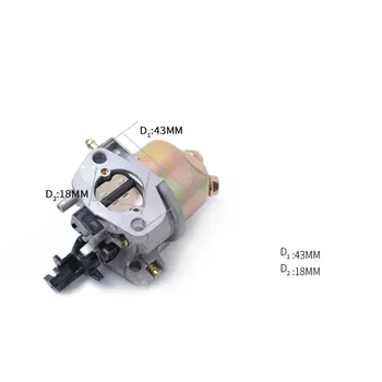 Carburator Set 2KW - 3KW Generator pentru Honda GX160 GX200 168F 170F 5.5 HP Motor Izolator & 3Pcs Garnitura