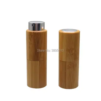 10ml de Bambus Gol Container Cosmetice DIY Spray de bambus Sticla Returnabile Container,Machiaj Instrument F417