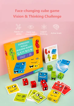 Populare Montessori Schimbarea la Fata Formarea Gândirii Logice din Lemn Educația Timpurie a Copiilor Jucarii Educative Blocuri Juguetes