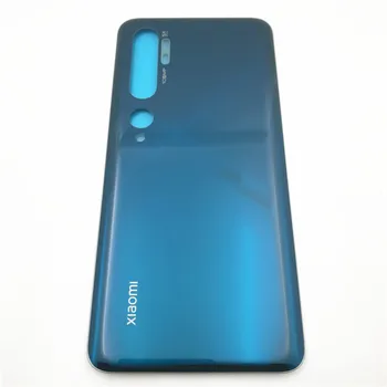 10buc/Lot Pentru Xiaomi Mi Note 10 10 Pro CC9 Pro Baterie Capac Spate Geam Carcasa Capac Spate Houisng Ușa Caz +Adeziv Autocolant