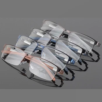 2019 Moda Titan ochelari fără ramă cadru de Brand designer de Bărbați Ochelari costum de ochelari de lectură optică prescpriton lentile