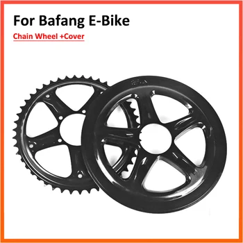 Pentru Bafang Ebike biciclete Electrice BBS01/BBS02 la Mijlocul Motor roată de lanț 44T/46T/48T/52T Mijlocul Lanțului de Antrenare a roții Set de Acoperire