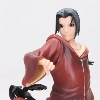 2 buc/lot 14-19cm Anime Naruto Uchiha Itachi Rock Lee a 17-A din PVC Figura de Acțiune de Colectare Model de Jucărie