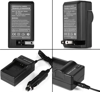 Încărcător de baterie pentru Panasonic Lumix DMC-TZ20, DMC-TZ22, DMC-TZ25, DMC-TZ30, DMC-TZ35, DMC-ZX1, DMC-ZX3 aparat de Fotografiat Digital