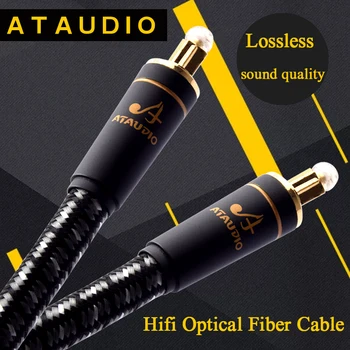ATAUDIO Hifi Cablu de Fibră Optică Hi-end digital Audio-Video Cabluri HIFI DTS Dolby 5.1 7.1