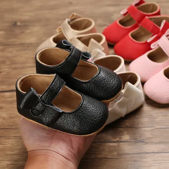 Copil nou Fetele Primul Pas în Pantofi de Copil Mocasini Fund Moale de Cauciuc Non-alunecare Copilul Prima Pietoni Papuceii pentru Copii Fete Pantofi