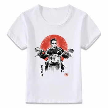 Haine pentru copii T Shirt cel Mai bun Tata din Lume Terminator Arnold voi Fi Înapoi T-shirt pentru Baieti si Fete Copilul Shirts Tee
