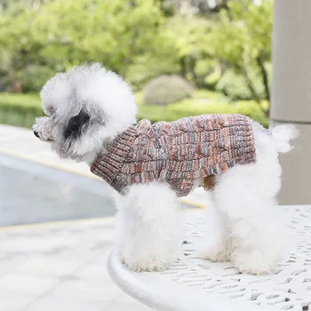 Haine De Iarna Câine Tricotaje Chihuahua Pulover Pentru Mediu Mic Câini Yorkshire, Caniche Costum Pentru Gatos Teckel Sweter Dla Psa