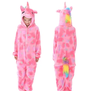 Copii Pijamale Unicorn pentru Fete Baieti Scutece Copii Animale Cerb Copil Pijamas Iarna Copii Pijamale Panda Pijamale
