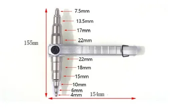 Noi 1buc 6-22mm Manual Tub Extensoare Cupru Parte Matrițare Instrumente de Aer Conditionat Teava de Cupru Instrument de Refrigerare Instrumente de Sertizat instrumente