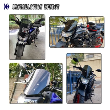 MT07 FZ07 Parbriz Pentru 2018 2019 2020 YAMAHA MT FZ 07 Parbriz Flyscreen Deflector de Vânt Shield Vizieră de Motociclete Accesorii