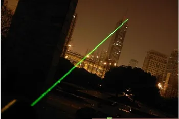 301 Laser Pointer Verde de Putere Mare 532nm se Concentreze Chibrit aprins Luminoase Singur Punct Lazer Pen + Baterie + Încărcător + Cheie în condiții de Siguranță + Cutie