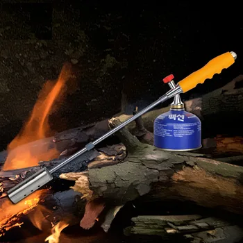 4buc Multifuncțional Prelungit de Sudura, Pistol cu Gaz Torch Flacără Arma Lampa Butan Gaz-Arzator de Camping în aer liber pentru Picnic BBQ