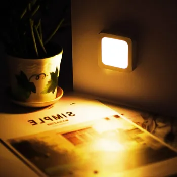Piața de Mișcare Senzor de Lumină de veghe LED de uz Casnic de Noapte Instrument de Iluminat LED Lampă de Inducție alimentat cu Baterie Consum Redus de Energie