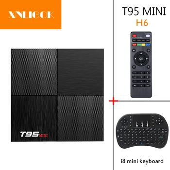 T95 Mini Android 9.0 Smart TV Box Allwinner H6 Quad Core 2GB 16GB 6K USB 3.0 T95mini Set Top Box