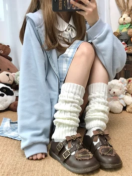 Japonia Stil Drăguț Fata de Lolita JK Uniforme Ciorapi Japoneze Școală Vrac Șosete Kawaii Minge de Blana Caldă de Lână Minunat de Stocare