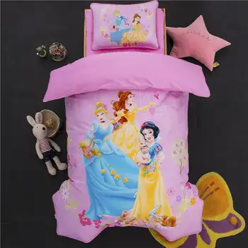 Disney Frozen Elsa, Anna Printesa set de lenjerie de Pat pentru Copii Baby 47