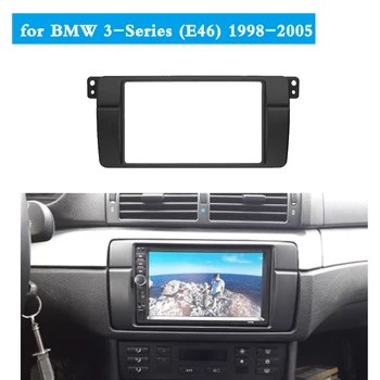 1 sau 2 Dublu Din Fascia Pentru BMW Seria 3 E46 1998-2005 Radio Dash Montare Trim Kit +ISO Cablaj Adaptor Antena Aftermarket