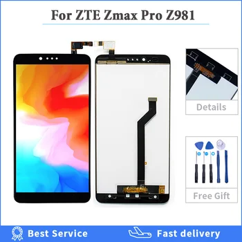 Testat de Afișare Pentru ZTE Zmax Pro Z981 Display LCD Touch Screen Digitizer Înlocuirea Ansamblului Pentru ZTE Zmax Pro Z981 Telefon
