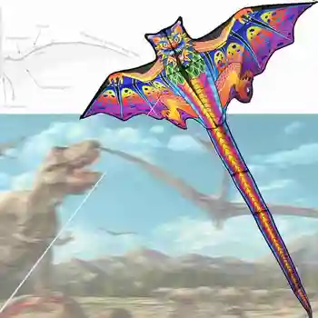 3D Bat Zmeu Pentru Copii Nailon Jucării Zbura Animal Pasăre Zmee Copiii Linie Zmeu în aer liber Weifang Jucarie Zmeu Pasăre