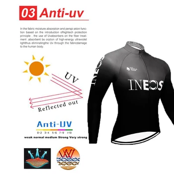 2020 echipa Pro INEOS Ciclism Jersey Bărbați de Iarnă Thermal Fleece cu Maneci Lungi Set MTB biciclete Imbracaminte Maillot Ropa Ciclismo Hombre