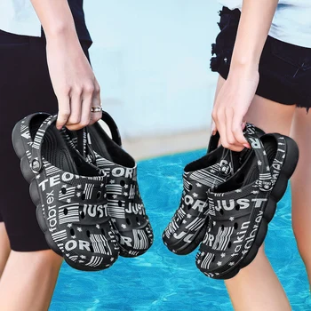 Merkmak 2020 Respirabil Barbati Pantofi Noi de Vara Casual Plaja Pantof Confortabil, rezistent la Uzura de sex Masculin Sandale Cuplu de Dimensiuni Mari 36-45