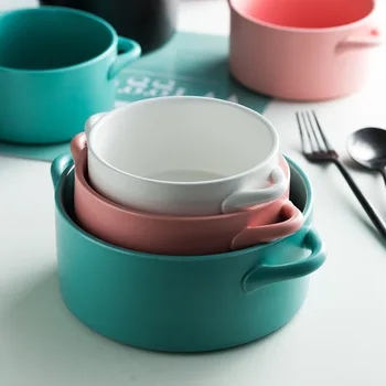 Creative Ceramice Direct Supa Fierbinte Oală Simplu Caserol De Bucătărie De Uz Hotel Tacamuri Stoc Vase Vase Ceramice Oală De Gătit