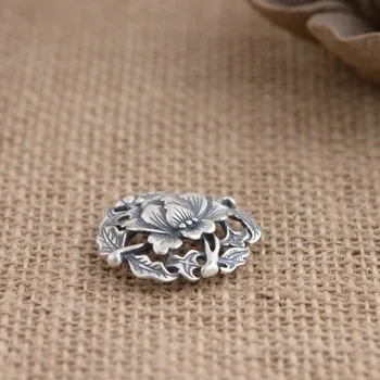 BALMORA Autentice, Argint 925 Bijuterii Retro Flori Pandantive pentru Femei Iubitor de Accesorii Cadouri Fără un Lanț