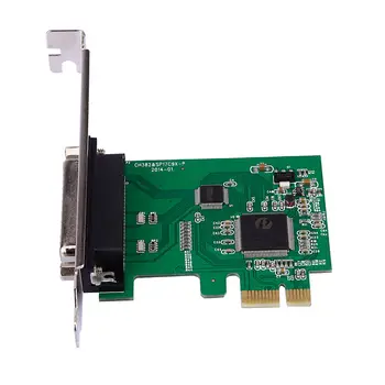 Noul Port Paralel DB25 LPT Imprimanta la PCI-E Express Card Convertor Adaptor Win7