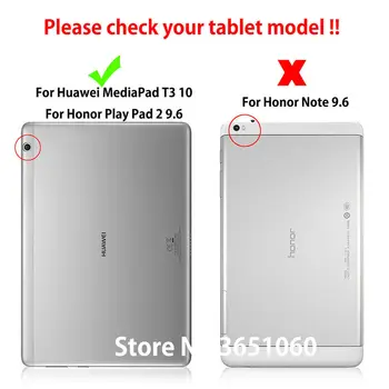 Caz Pentru Huawei MediaPad T3 10 AGS-L09 AGS-W09 AGS-L03 9.6