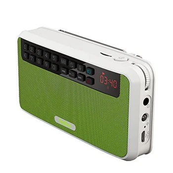 Rolton E500 Portabil Radio FM Bluetooth Wireless HiFi Stereo MP3 Difuzor SUNT NOAA Vreme Radio Receptor Suport TF Card, USB