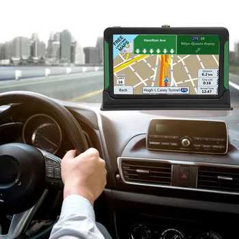 Navigator GPS auto Q81 7 inch 8GB Portabile cu Ecran Tactil HD Auto Navigație GPS, FM, Bluetooth Transmițător Vehicul Player Multimedia