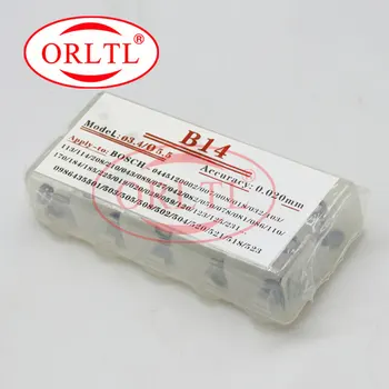 ORLTL 50 Buc Injector Common Rail de Ajustare Lamele B14 Ajustarea Șaibe Șaibe Pentru Carburant Auto Inyector Dimensiunea de 1.40 mm-1,58 mm