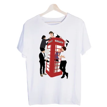 One Direction, Harry Styles Merch 1D Harajuku tricouri Tricou Top Teuri Streetwear Harajuku Amuzant Tricouri Barbati Moda de Vara