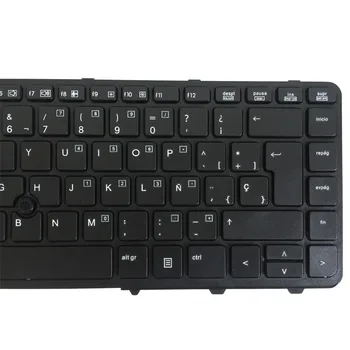 Spaniolă Tastatura Laptop pentru HP PROBOOK 640 G1 645 G1 negru SP layout cu Mouse-ul Punctul