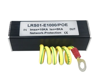 100/1000M Camera POE IP de Rețea Switch POE RJ45 & POE Surge Protector Dispozitiv de Protecție paratrăsnet SPD 1000M Ethernet