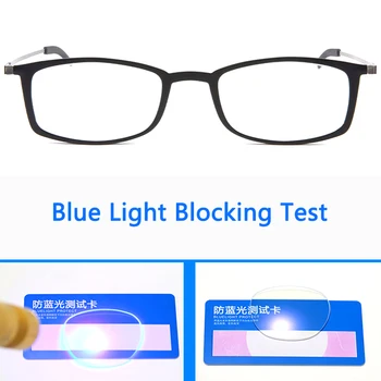 Portabil de Buzunar Ochelari Ultra-subțire Bărbați Femei Presbyopic Ochelari Anti-Lumina albastra Protectie UV Square Rim caz magnetic