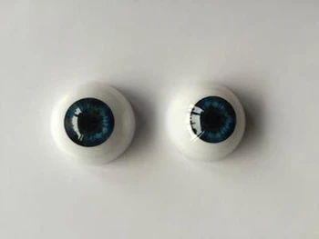 22 mm 20 mm 24 mm Renăscut Baby dolls ochii pe Jumătate Rotund Acrilice Ochii FB011 pentru 22 20 24 inch copilul ocular