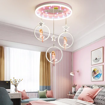 Nordic fată dormitor de decor lumini led pentru camera de interior candelabru de iluminat, candelabre, lămpi de tavan pentru camera de zi de decorare