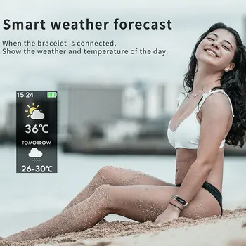 Noul Ceas Inteligent 2021 Femei Smartwatch Tracker de Fitness Ceasuri Sport rezistent la apa Bratara Inteligent Pentru Android IOS Smart-ceas de Ceas