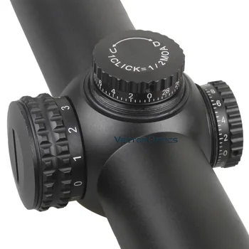 Vector Optica Wrangler 1x24IR Riflescope 30mm Monotube Adevărat 1x Putere Optică domeniul de Aplicare
