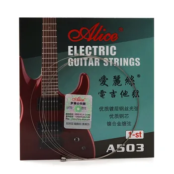 10 buc Alice A503SL Chitara Electrica String 1 E Șir .009 Primul Șir pentru Chitara Electrica, Chitara Piese
