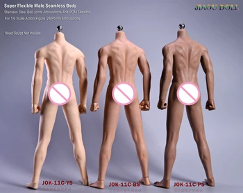 Super Flexibil De Sex Masculin Corp Fără Sudură Figura 1/6 Scară Cu Bile Din Oțel Inoxidabil Articulații Puternice Musle Figura Model De Colectare De Jucării
