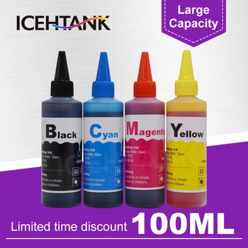 ICEHTANK 4 Colorant de Culoare Cerneala Refill Kit Pentru Canon PG510 PG-510, PG 510 XL Pixma iP2700 MP250 MP270 MP280 480 MX320 330 MX340 Printer
