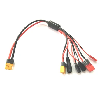Adune Multifunctional 6 in 1 Lipo Battery Multi Charger Cablu Adaptor Conector XT60 Plug Converti Decanii XT60 Futaba pin x 3.5 mm