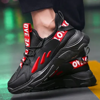 Lamă nouă serie de pantofi de sport de absorbție a șocurilor pantofi sport rezistent la uzura singur pantofi de moda pentru bărbați jogging antrenor pantofi casual