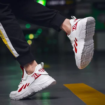 Lamă nouă serie de pantofi de sport de absorbție a șocurilor pantofi sport rezistent la uzura singur pantofi de moda pentru bărbați jogging antrenor pantofi casual