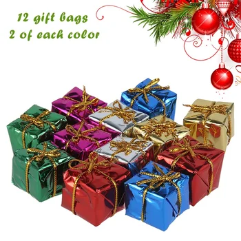 12 Buc cutie-Cadou de Bomboane Mini Portofel ciocolata caseta de favoarea Nunta baby shower cadou geanta sac de ambalare cutii de cadouri Eveniment Consumabile Partid
